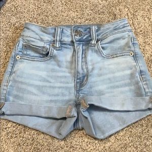 American eagle jean shorts